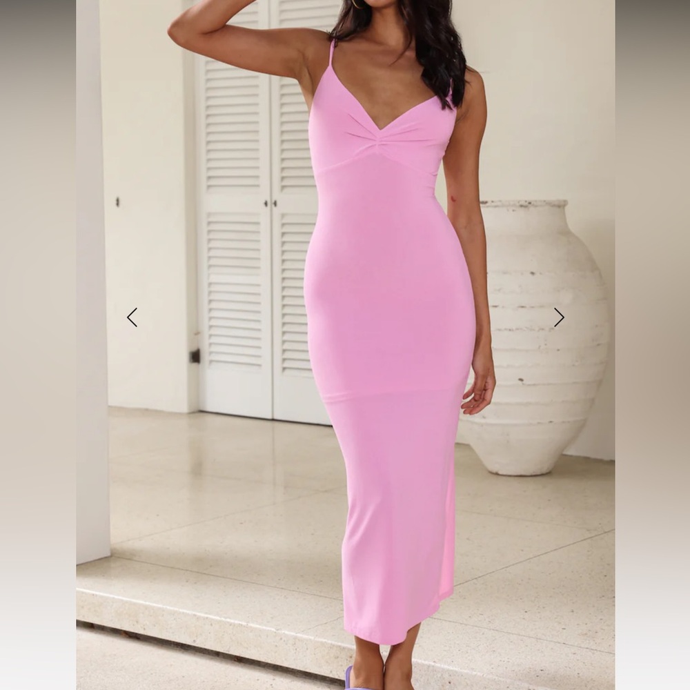 Hello Molly Blush Pink Dress